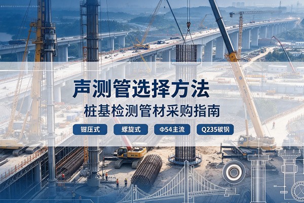 额敏声测管选型标准