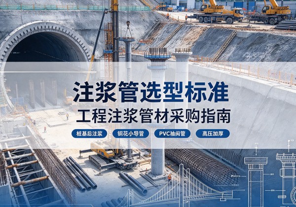 额敏注浆管选型标准